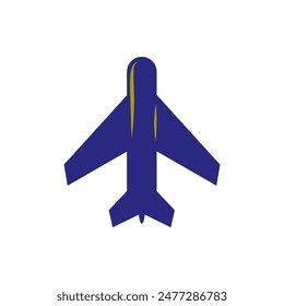 y2k flat Airplane Flat illustration