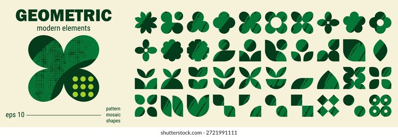 Icono gráfico de geometría de hojas Y2k con Formas florales básicas y abstracto. Impresiones de Mercancía modernas que utilizan diseños de formas básicas y2k audaces.