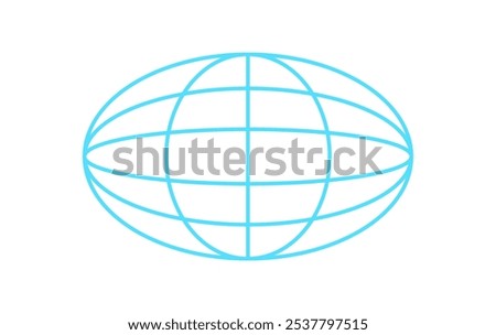 Y2k grid globe symbol, brutal art geometry net element symbol, cyber tech geometric mesh structure object, cyberpunk neon grid pattern form icon, y2k abstract wire frame figure illustration.