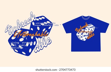 Estilo de graffiti de tipografía dibujada a mano Y2K, impresión para camiseta, ropa urbana, diseño de carteles - Vector