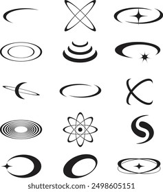 y2k icon design element pack 