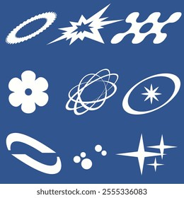 Y2K Icon object vector graphic pack HQ