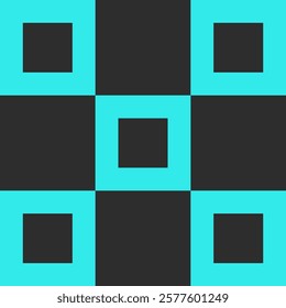 Y2K inspired square pattern with a seamless grid layout, perfect for modern backgrounds, wallpapers, and digital projects. High quality vector illustration in retro style