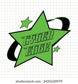 diseño de logotipo y2k en adobe illustrator