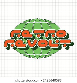 diseño de logotipo y2k en adobe illustrator