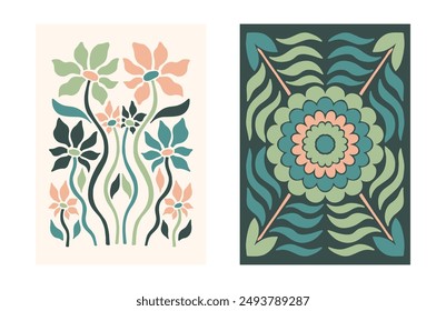 Y2K Modern Artistic Background Designs Explore trendy shapes abstract illustrations vintage vector art groovy pastel portraits and more in a stunning aesthetic collection