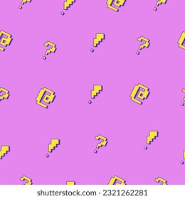 y2k pattern, 2000s, 1990s, nostalgia, symbols, trendy vector illustration