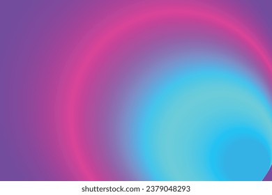 Y2K retro aesthetic background. Pink and blue vibrant blurred gradient background.