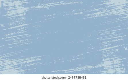 y2k retro background. Abstract blue background with grunge grainy texture. Vector noise. Rough texture. Old worn colored background. Vintage trendy illustration.