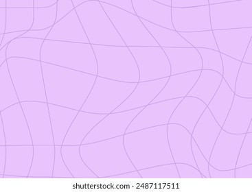 fondo retro y2k. Ajedrez ondulado a cuadros distorsionado, estilo trippy de moda, Ilustración vectorial