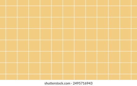 y2k retro background. Seamless retro checkered pattern. Trippy chess pattern. Groovy vintage yellow background. For fabric, textile, wrapping paper. Trendy vector illustration.