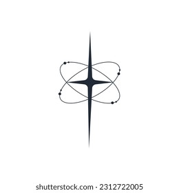 Y2k Shape modern Sipmle Graphic. Retro Geometric shape. Isolated Abstract y2k form. Minimal aesthetic design. Trendy vector illustration.
