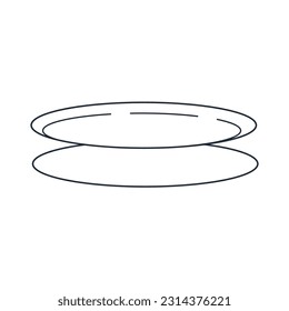 Y2k Shape modern Sipmle Graphic. Retro Geometric shape. Isolated Abstract y2k form. Minimal aesthetic design. Trendy vector illustration.