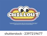 y2k sticker vector design quotes template suitable for tshirt as well, ready for printing