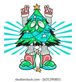 Y2K Streetwear. Y2K Clothing. Y2K Apparel. Y2K Design. Streetwear Design. Streetwear T-shirt Design.
T-shirt Design Christmas. Christmas Cartoon Character. Vector Cartoon.