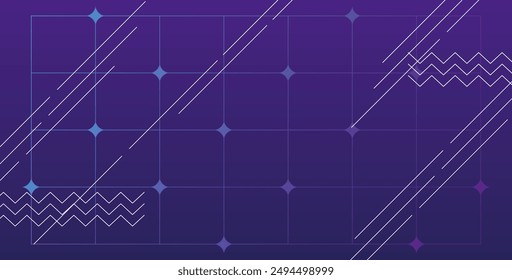 Diseño de fondo abstracto estilo Y2k, con extraños wireframes y Formas geométricas gráficas en colores brillantes degradados. Fondo abstracto colorido para el salvapantallas del teléfono inteligente