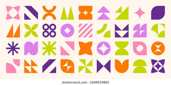 Y2K style geometric vector EPS10. Futuristic, brutalist abstract shape, neon art elements. Modern cyber aesthetic graphic design, perfect for background, digital decor, retro-futuristic wallpaper.