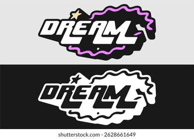 Y2K Style Graphic Design vector