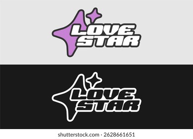 Y2K Style Graphic Design vector