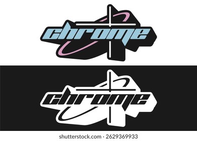 Vector de Diseño gráfico de estilo Y2K