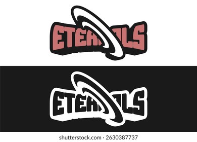 Y2K Style Graphic Design vector