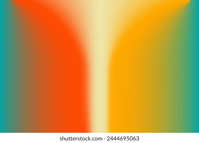 Y2k Trendy Aesthetic abstract gradient blue yellow color background with translucent blurred pattern. Retro faded social media poster, stories highlight templates for digital marketing for stories.