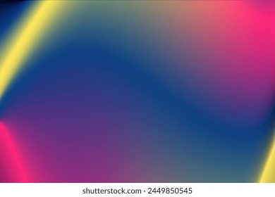Y2k Trendy Aesthetic abstract gradient blue yellow color background with translucent blurred pattern. Retro faded social media poster, stories highlight templates for digital marketing for stories.