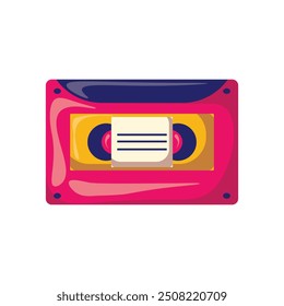 Y2K Vector Illustration - Cassette