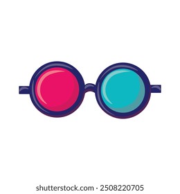 Y2K Ilustración vectorial - Gafas de sol
