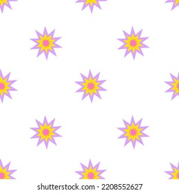 Y2k vibe seamless pattern. Stars 2000 vibe pattern. Retro 00's concept wallpaper