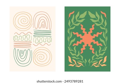 Y2K Vintage Modern Background Designs Explore trendy shapes abstract illustrations groovy vector art artistic pastel portraits and more in a stunning aesthetic collection