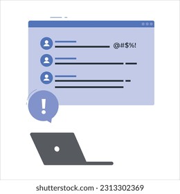 Y2k windows on computer pc desktop. Retro screen in retrowave, vaporwave 90s style with smile face hipster stickers, video player, message boxes and popup user interface elements, vector ux design