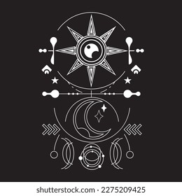 Y2K-inspired Retro-Futuristic Graphics Collection: Elevate Your Design Game with Abstract Geometric Symbols and Objects. Perfect for Note Templates, Posters, Banners, Logos, and More.
