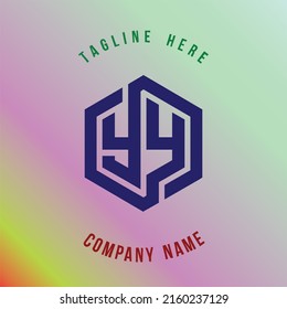 Y4 lettering logo is simple, easy to understand and authoritative