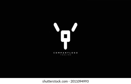 Y9 9Y Y AND 9 Abstract initial monogram letter alphabet logo design
