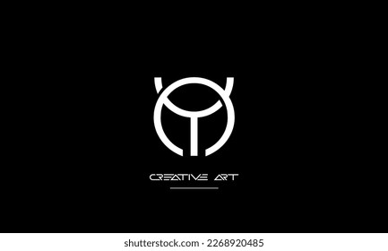 YA, AY, Y, A abstract letters logo monogram