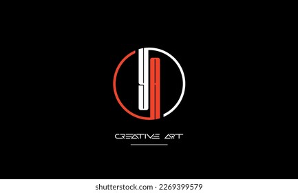 YA, AY, Y, A abstract letters logo monogram