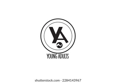 YA CIRCLE LOGO AND BRAND CONCEPT