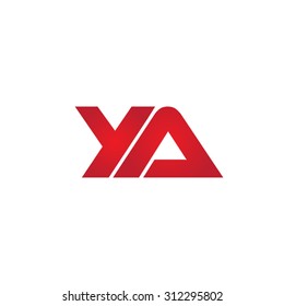 YA company linked letter logo