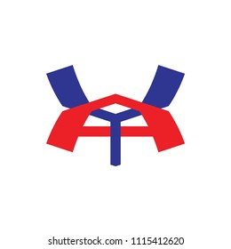 YA letter logo