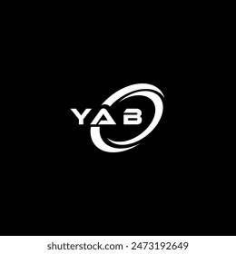 YAB CREATIVE LETTER LOGO DESIGN 