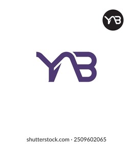 YAB Logo Letter Monogram Design