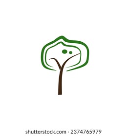 Yachat is a unique and interesting social media application that is also suitable for other logos