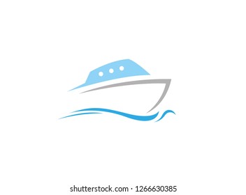 yacht boat logo