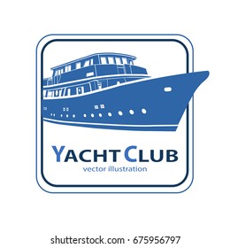 Yacht boats icon, ship logo - Shutterstock ID 675956797