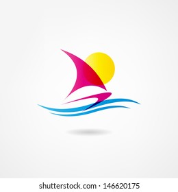 Icono de yate