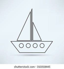 Yacht Icon
