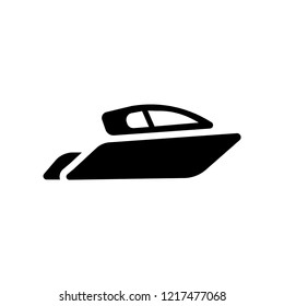 Yacht icon. Trendy Yacht logo concept on white background from Transportation collection. Suitable for use on web apps, mobile apps and print media.