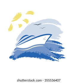 Yacht - Illustration