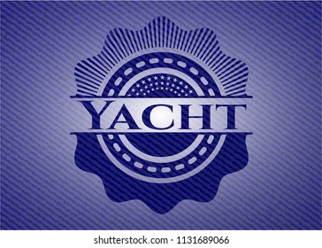 Yacht jean background